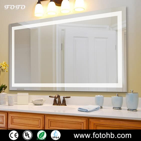 UL approved  hotel bathroom mirror with back_lighting